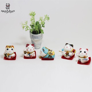 BỘ 5 TƯỢNG MÈO NEKO-MANEKI