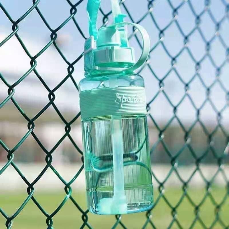 BÌNH NƯỚC SPORT CUP 1 LÍT - 1.5 LÍT CÓ VÒI VÀ DÂY ĐEO TIỆN LỢI