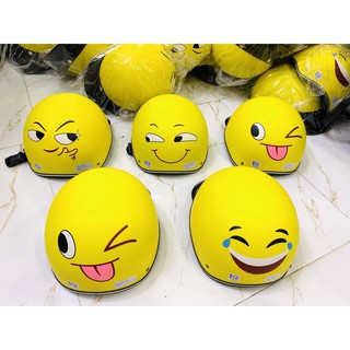 Nón bảo hiểm cảm xúc Emoji hàng chính hãng 100%