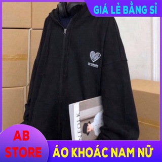 Áo Hoodie dây kéo. Áo khoác Hooide Nam nữ Nỉ ngoại