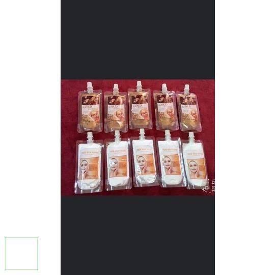 Combo sỉ 10 gói cấy trắng mầm gạo non, vàng nano, huyết hoa hồng, tảo sủi bọt, nghệ sủi bọt 150ml