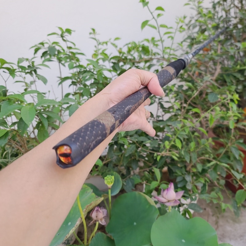 Cần Lure vân Da Rắn siêu khoẻ