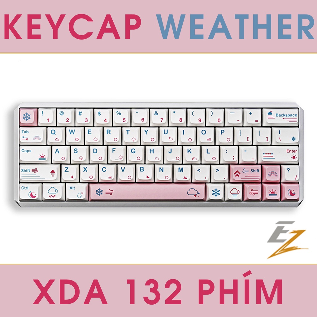 Tổng Hợp Keycap Cho Bàn Phím Cơ In Dyesub Không Xuyên Led Chất Liệu PBT, ABS Của Ez.market