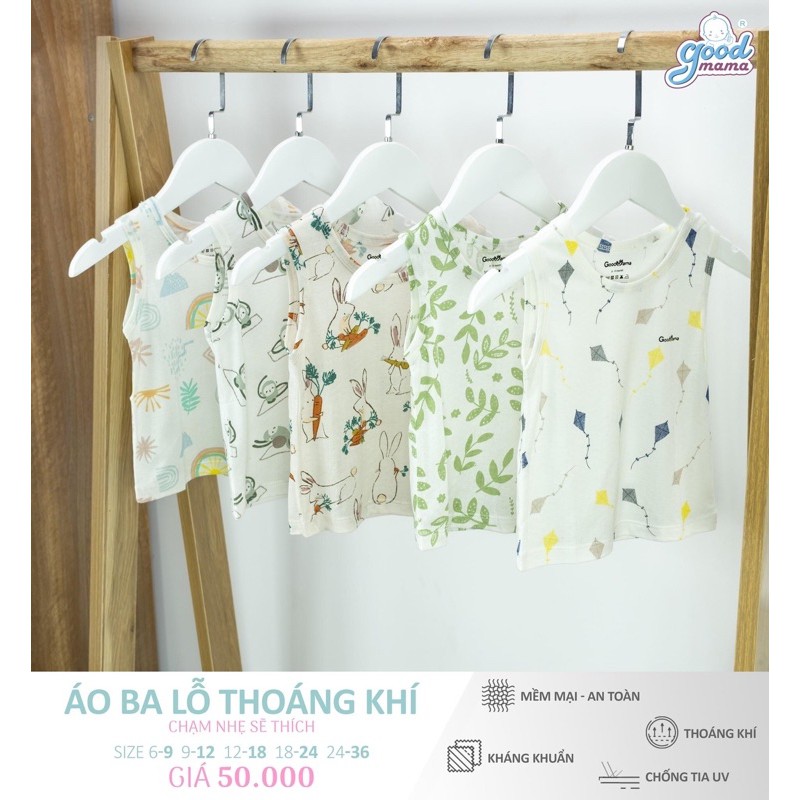 ÁO BA LỖ BAMBO THOÁNG KHÍ