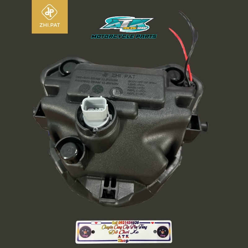 Choá đèn pha led 2 tầng Zhi.pat dành cho xe winner v1 siêu sáng