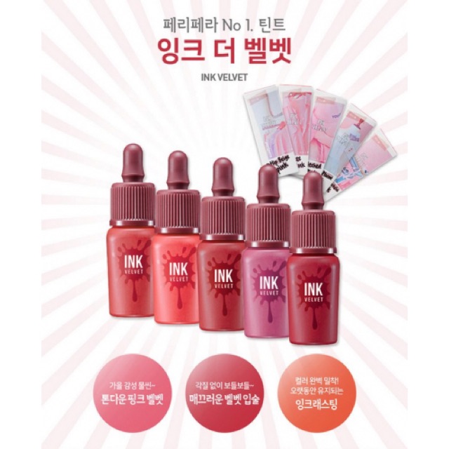 Son Kem Lì Peripera Ink The Velvet Fall Collection Pink Moment (New 2018)