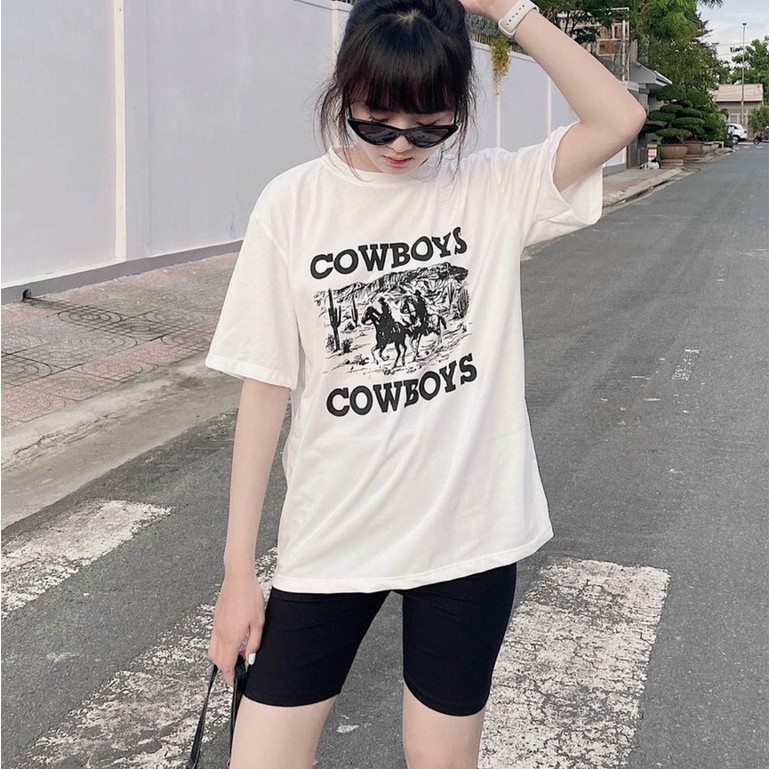 [CÓ ẢNH THẬT]Set quần áo  đi chơi, dạo phố siêu xinh leging áo Cowboys