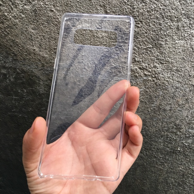 Ốp lưng dẻo Galaxy Note 8 trong suốt