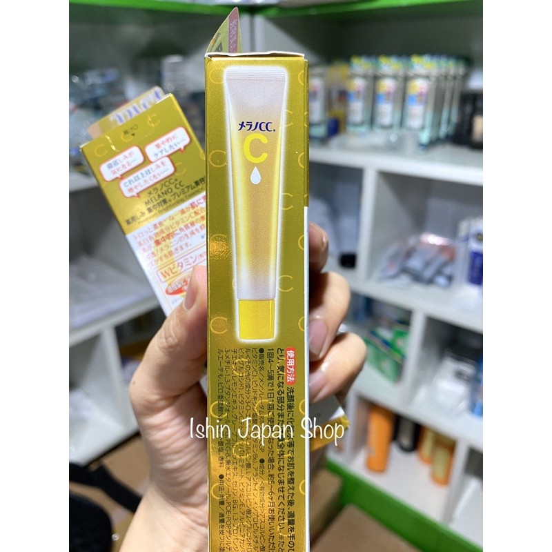 (mẫu mới 2021 premium) SERUM  MELANO CC NÁM VÀ MỤN ROHTO NHẬT BẢN