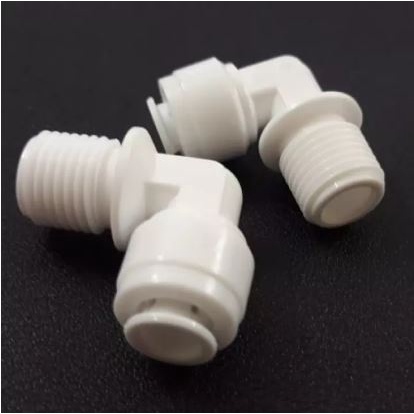 Co nối nhanh 1 đầu ren 17 1 đầu ra dây 10mm 17-10 -- Co L R17-D10