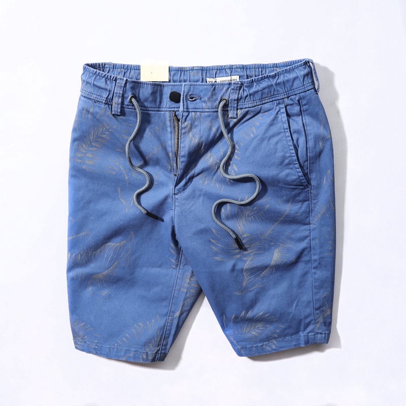 Quần short kaki nam họa tiết co giãn nhiều màu DILANO SKK04