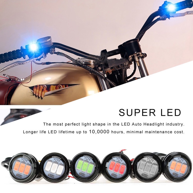 2 Đèn LED Tín Hiệu Xi Nhan Cho Xe Máy