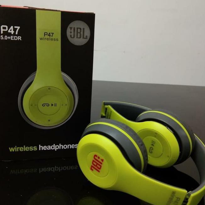 Tai Nghe Bluetooth Không Dây Màu Đen Ew8 Jbl P47