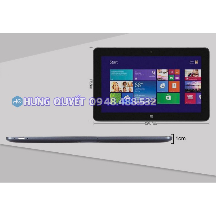 Laptop 2 in 1 Tablet Dell Venue 11 Pro 5130, Màn hình10.8" - Intel Atom-Z3795, Ram 2GB, SSD 64G - Tặng kèm bàn phím rời | BigBuy360 - bigbuy360.vn