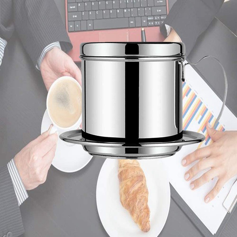 Ấm Pha Cà Phê Nhỏ Giọt Bằng Tay Có Thể Tái Sử Dụng