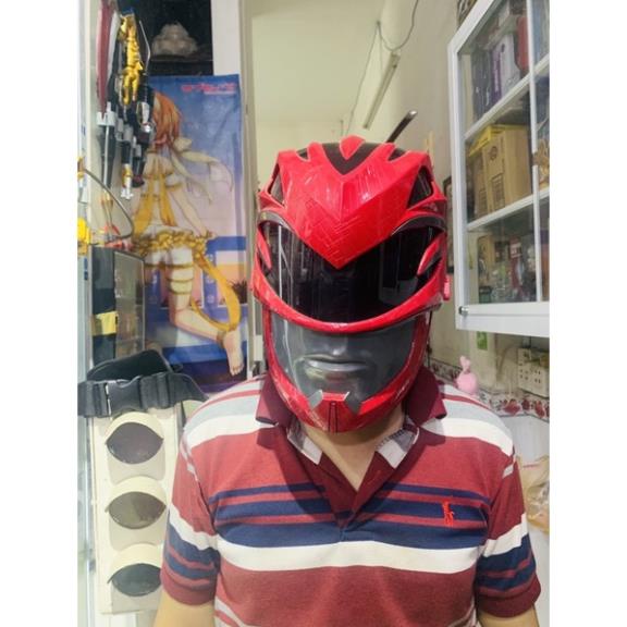 Đồ chơi siêu nhân Set Helmet Poweranger Red