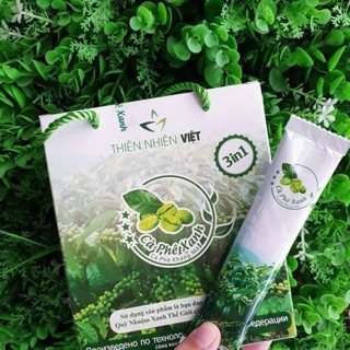 Cà phê xanh Thiên Nhiên Việt kháng mỡ giảm cân 30 gói