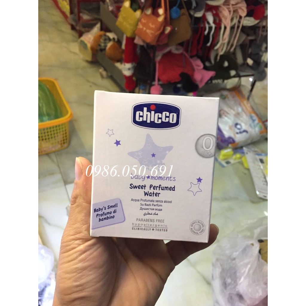 NƯỚC HOA HƯƠNG TỰ NHIÊN 0M+ CHICCO