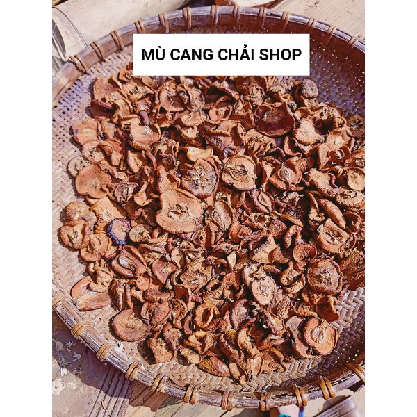 Táo mèo khô ngâm rượu miếng to màu vàng đẹp túi 1kg