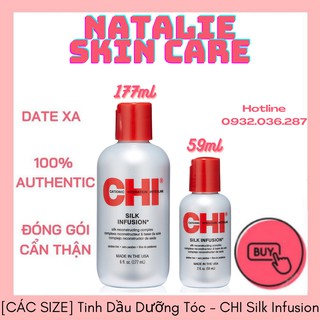 [CÁC SIZE] Tinh Dầu Dưỡng Tóc - CHI Silk Infusion