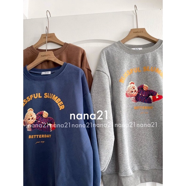 Áo nỉ bông hình gấu Betterday | BigBuy360 - bigbuy360.vn