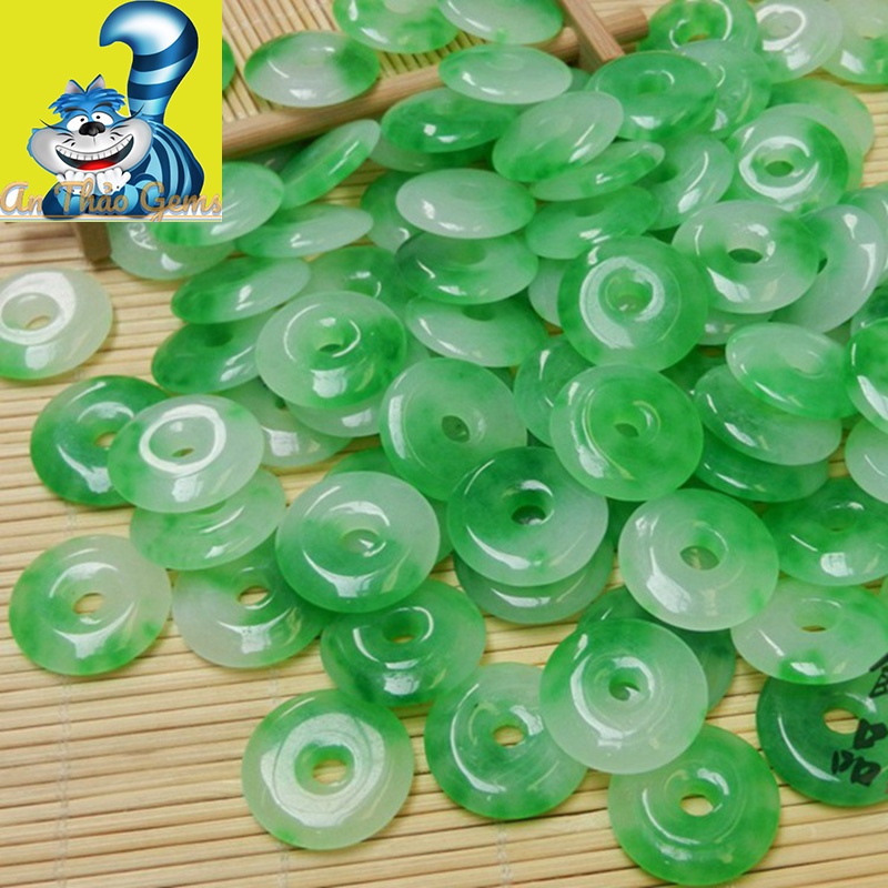 Mặt Dây Chuyền Đồng Điếu Đá Thiên Nhiên - Tặng Kèm Dây Đeo Và Hôp Đựng