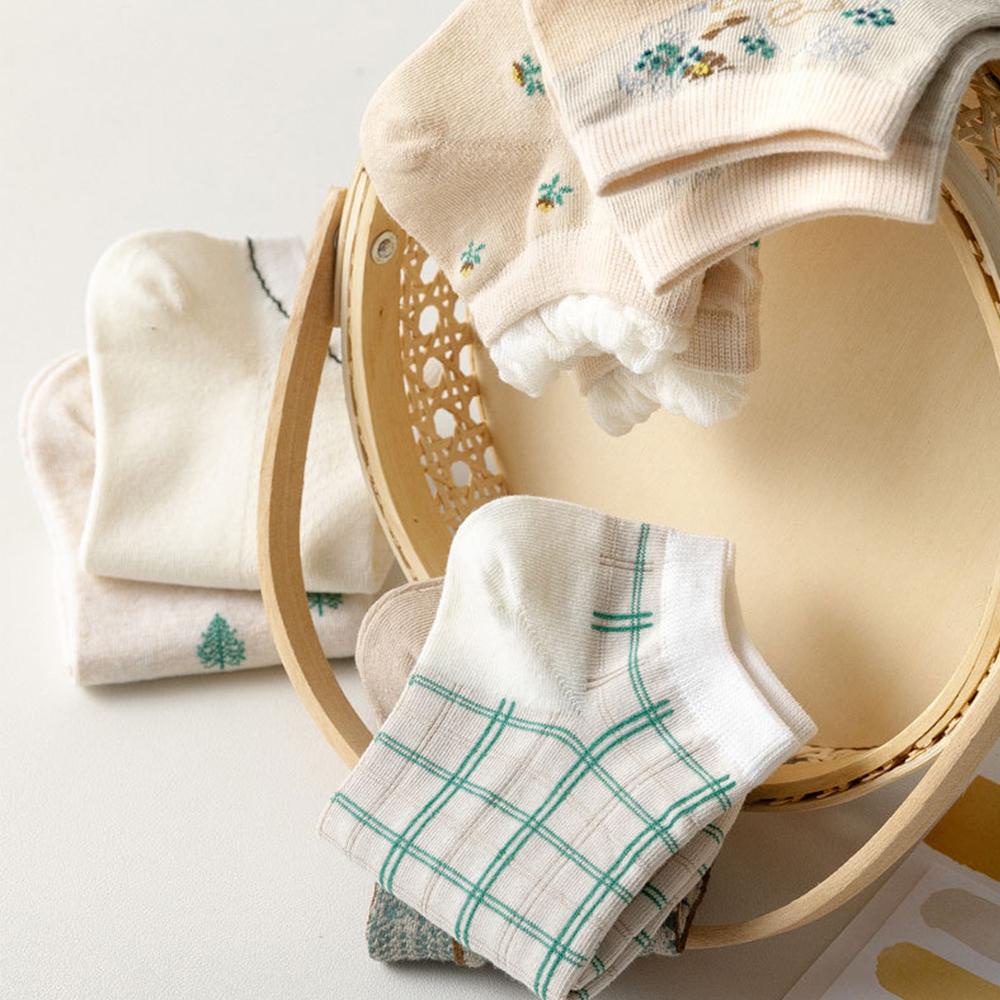 AROMA Vớ Thuyền Họa Tiết Hoạt Hình Cho Nữ