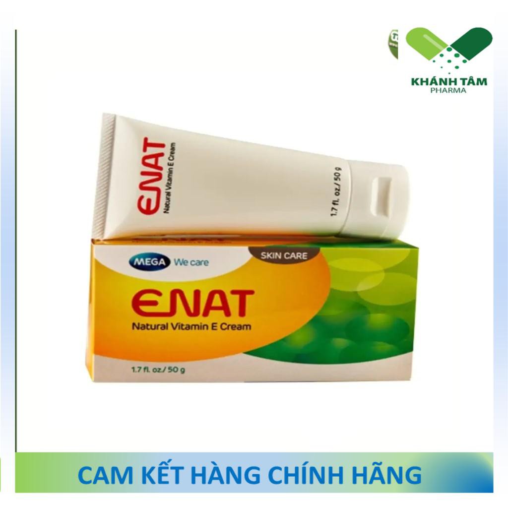 ! ENAT NATURAL VITAMIN E CREAM 30G - Kem dưỡng da, giữ ẩm