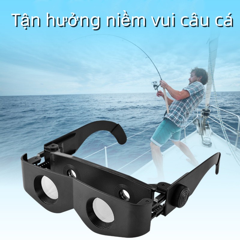 Bao gồm hộp đựng kính】Ống nhòm giá rẻ cho câu cá 3 trong 1 có thể điều chỉnh,chống phân cực, không sợ phản chiếu nước