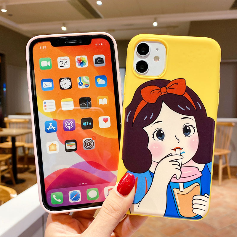 Sang Trọng Ốp Điện Thoại Tpu Mềm Chống Sốc Hình Công Chúa Băng Giá Ngọt Ngào Cho Iphone 6 6s 7 8 Plus X Xs Xr Xs Max 11 Pro Max