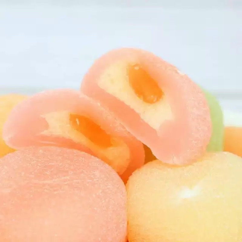 BÁNH MOCHI KEM LẠNH VỊ HOA QUẢ (12 bánh) - GÓI 180gr