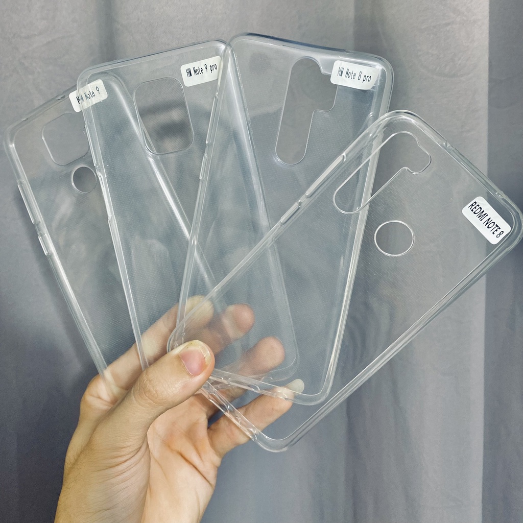 Ốp lưng silicon trong suốt Xiaomi Redmi Note 10 4G/ 10s/ Redmi 10/ Note 9s/ 9/ 8 pro cao cấp