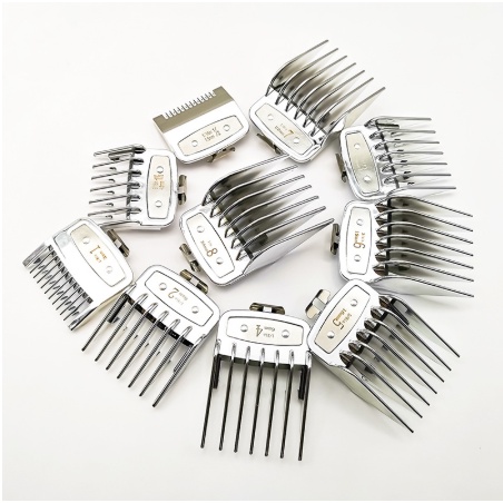WAHL Bộ Tông Đơ Cắt Tóc 10 Món Màu Vàng Kim
