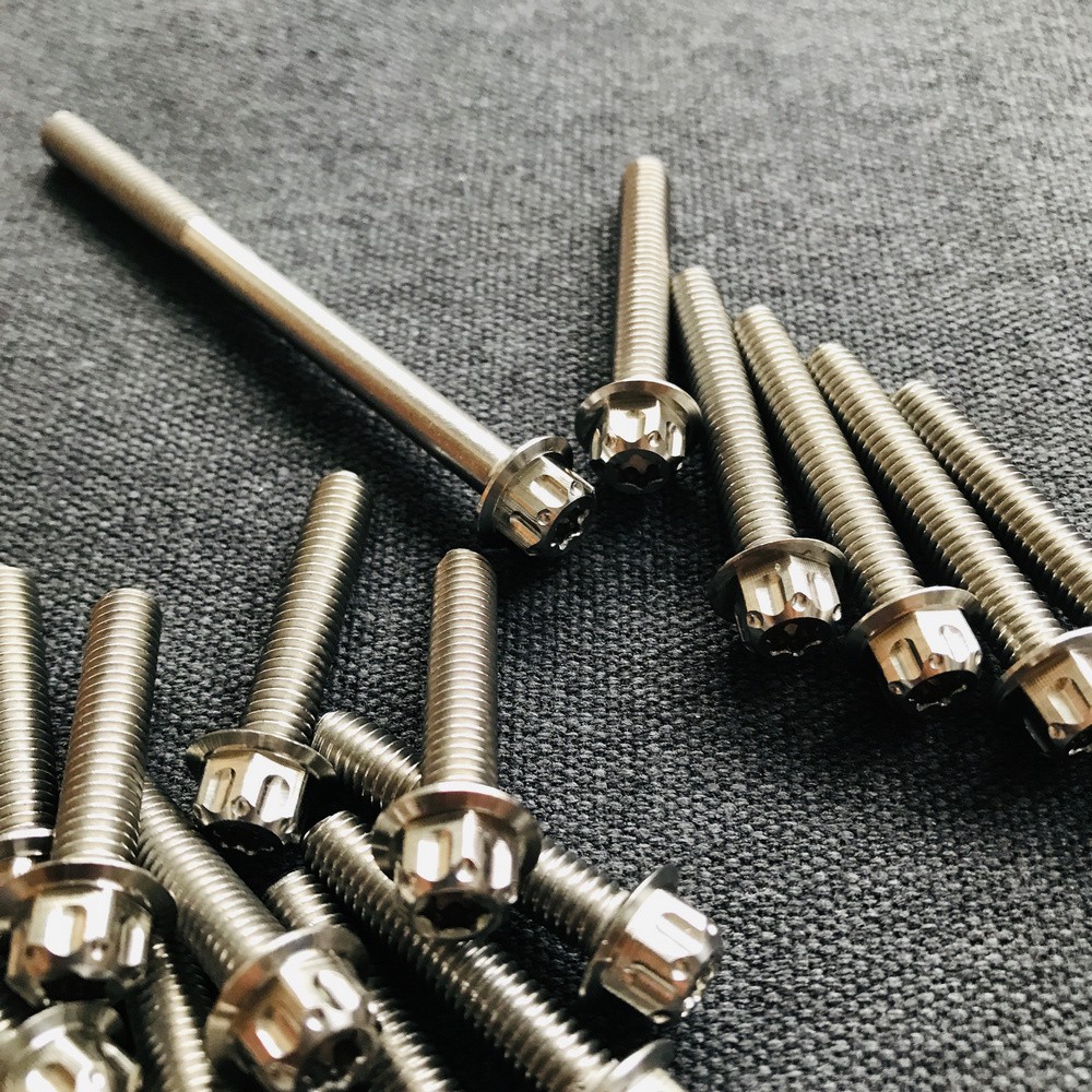 [SÁNG BÓNG] Bộ ốc lốc máy INOX kiểu SALAYA gắn xe SONIC 150