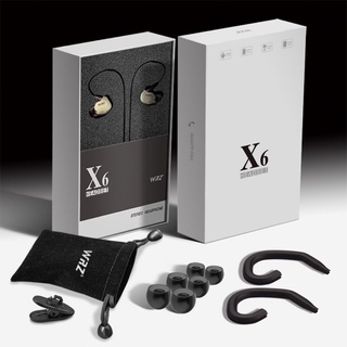 Tai nghe móc tai In-Ear HIFI Zircon Thể Thao siêu Bass chống ồn Zircon X6 phiên bản cao cấp có micro đàm thoại -dc2599