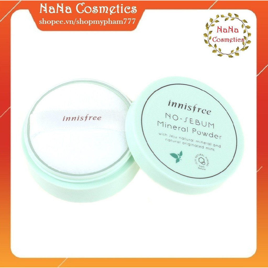 Phấn phủ kiềm dầu Innisfree No Sebum