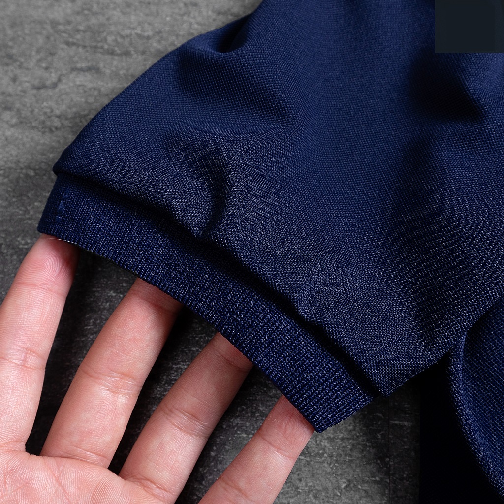 Áo thun nam polo thêu gấu basic cổ bẻ cao cấp vải cá sấu cotton dày dặn thoáng mát trẻ trung năng động
