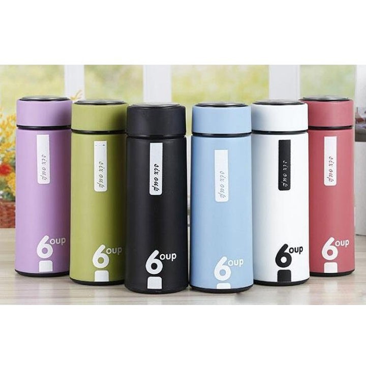 Bình Đựng Nước Giữ Nhiệt 6 Oup 2 Lớp Thủy Tinh Dung Tích 450ml, Nhiều Màu Sắc | BigBuy360 - bigbuy360.vn