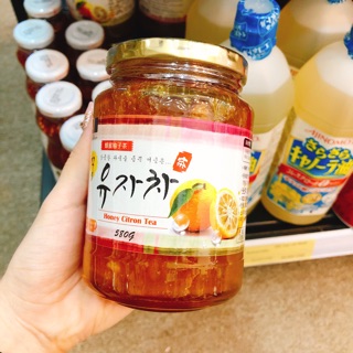 Mật ong chanh Hàn 580g