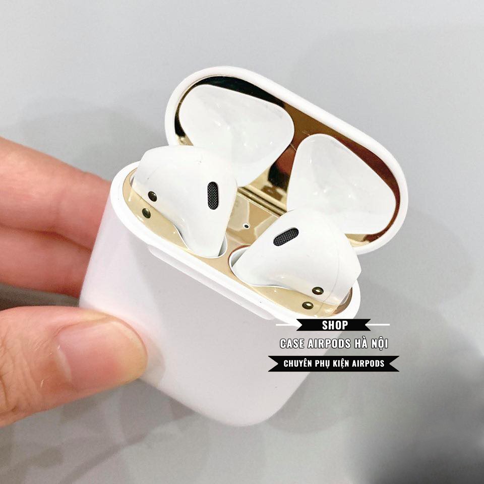 Film dán chống bẩn AirPods 1/2 39k, combo dán và bọc tai 55k