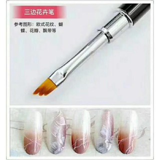 Cọ Vẽ Hoa 8 cây màu hồng