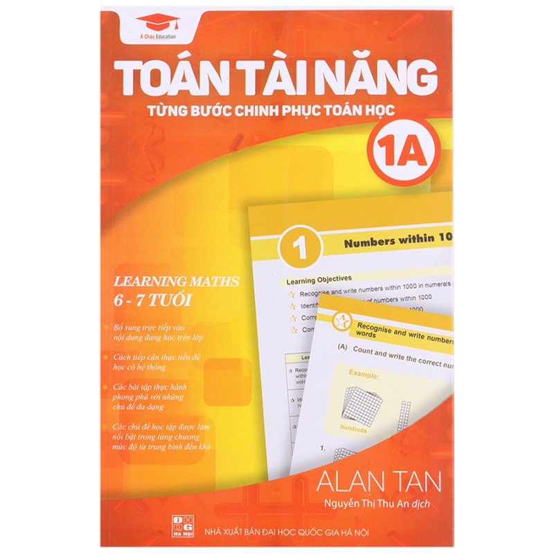 [Mã BMBAU50 giảm 7% đơn 99K] Sách - Toán tài năng 1a - Toán lớp 1 ( 6 - 7 tuổi )