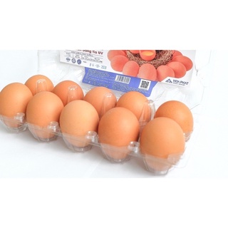 (Sẵn hàng) Trứng gà trươi vỉ 10 trứng (Nowship only)