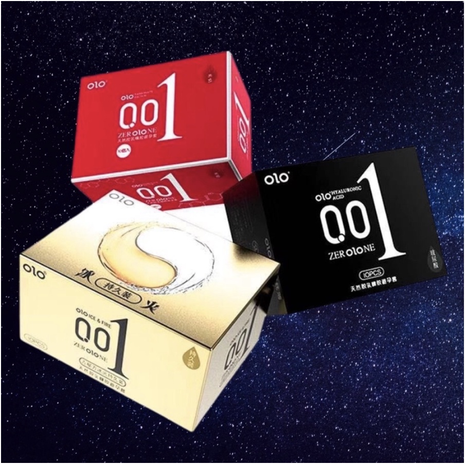 Bao Cao Su OLO 0.01 nhiều gel bôi trơn Bcs OLO