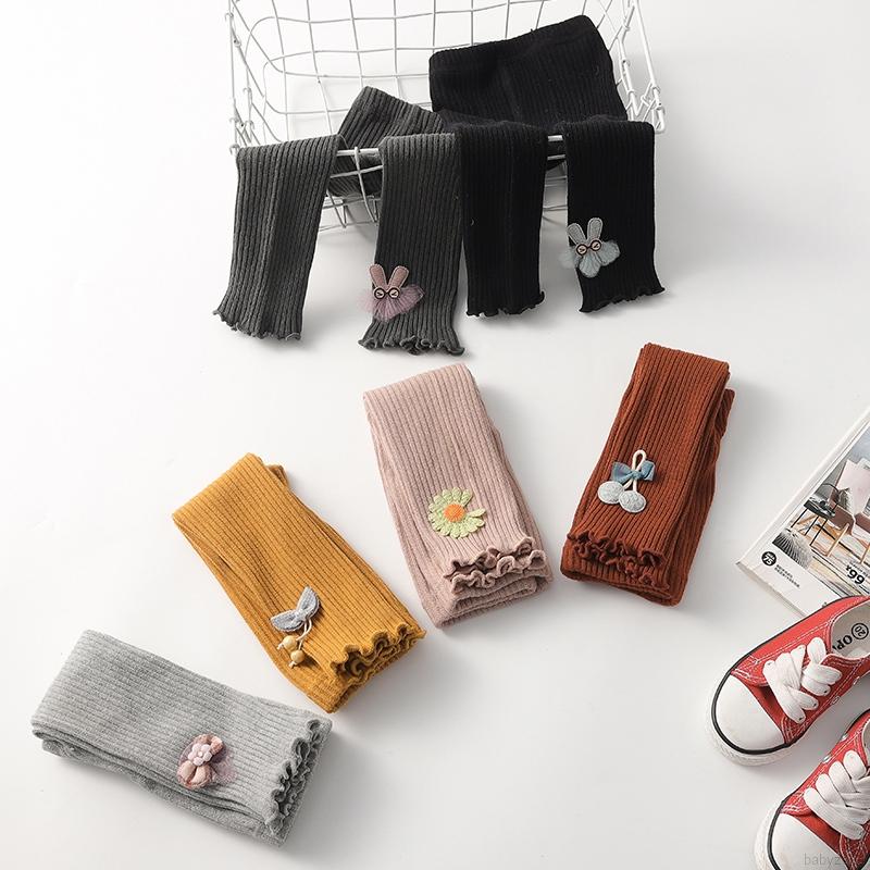 Quần Legging Dệt Kim Thời Trang Thu Đông Cho Bé Gái Năng Động