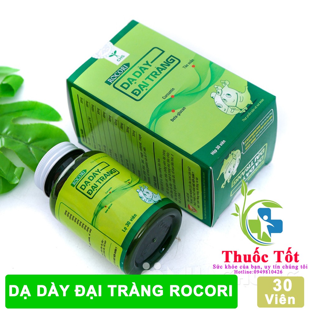 [Dạ Dày Đại Tràng Rocori Mới] Dạ Dày Tá Tràng eHP Học viện Quân Y - Hộp 30 Viên