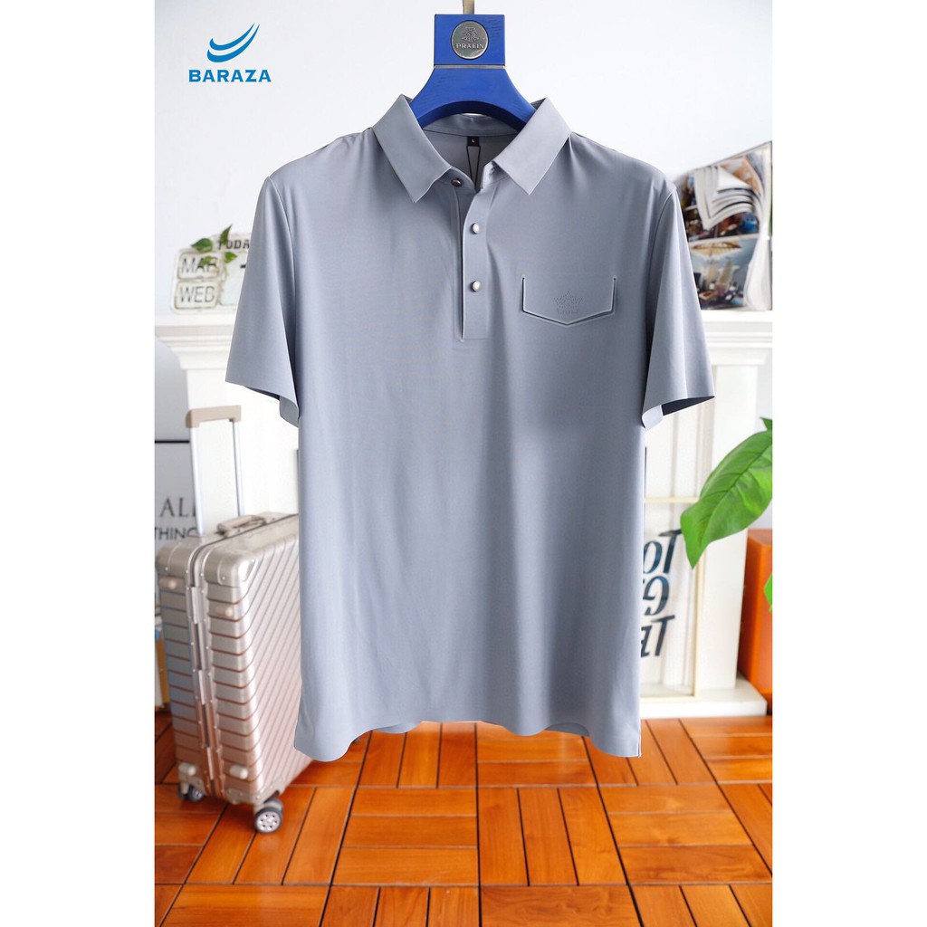 Áo Thun Polo nam Ngắn Tay Cổ Bẻ Thời Trang Hàn Quốc BARAZA BR005 | BigBuy360 - bigbuy360.vn
