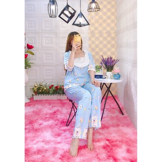 Combo 3 set bộ lụa hàng mặc nhà