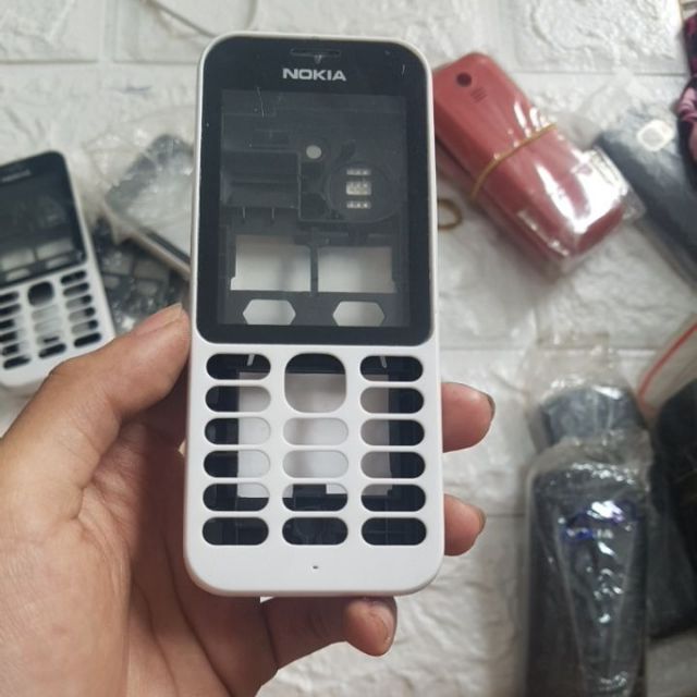 Bộ Vỏ + Sườn + Phím Nokia 215 Zin Hàng Cao Cấp