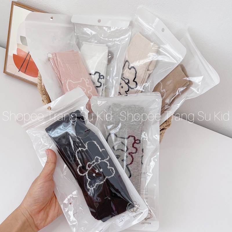 QUẦN TẤT LEN GẤU CHO BÉ GÁI HÀNG QC.